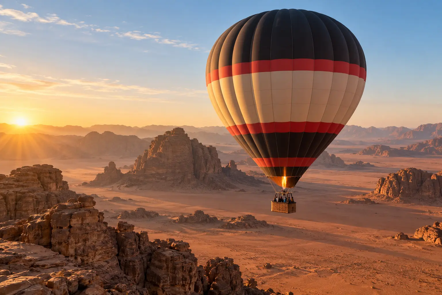 Hot Air Balloon in Jordan