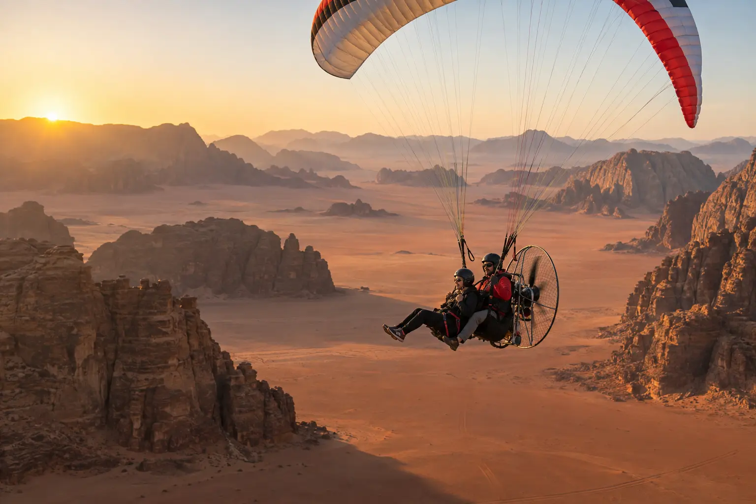 Paramotor Experience in Jordan